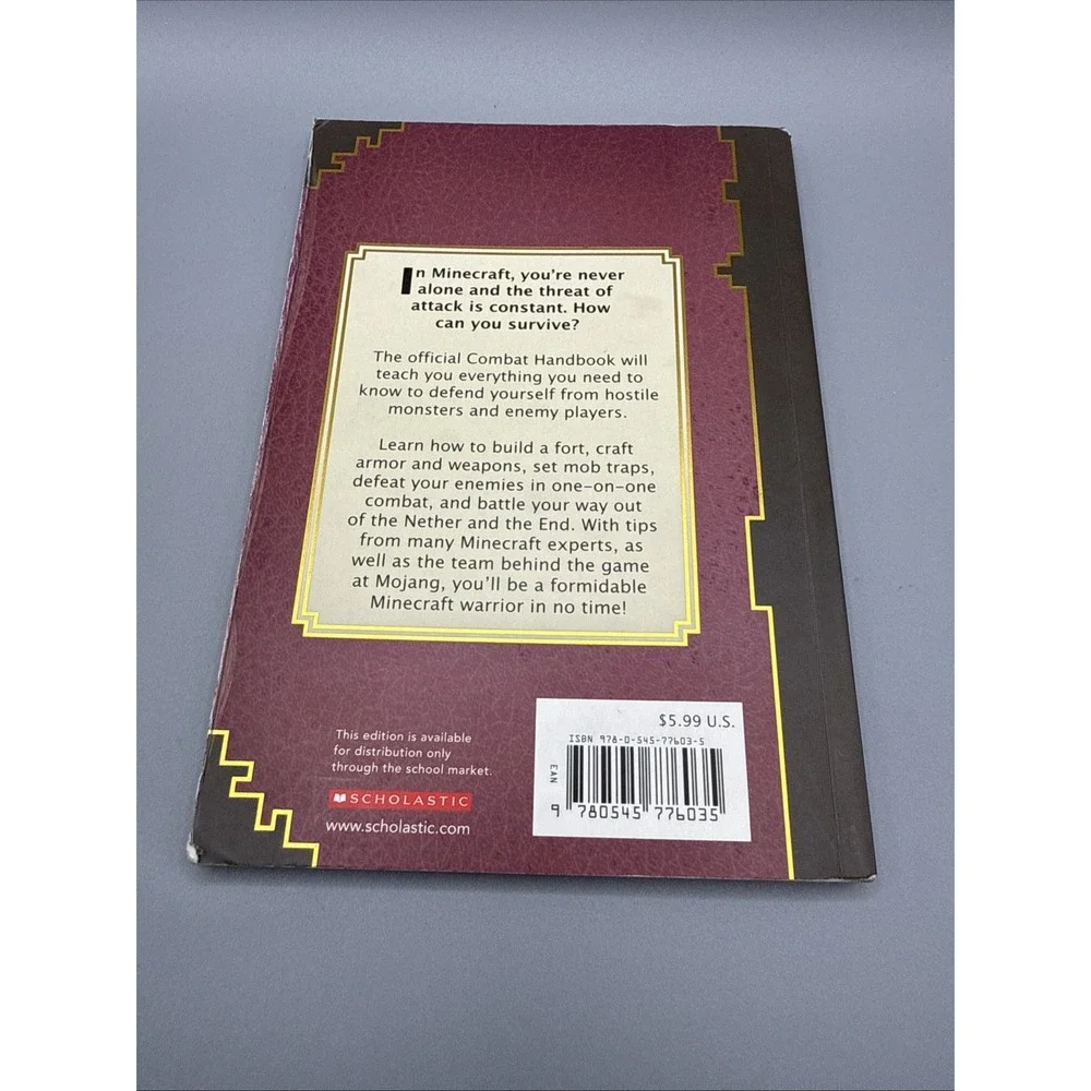 Mojang Minecraft Handbook Set of 4 Scholastic